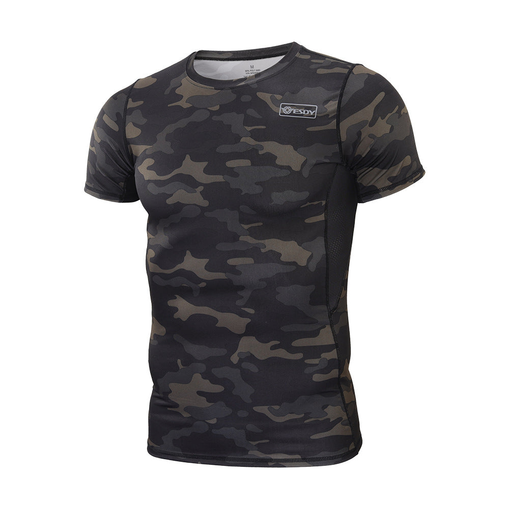 ESDY Quick-Dry Short Sleeve Sports T-Shirt (In Stock)
