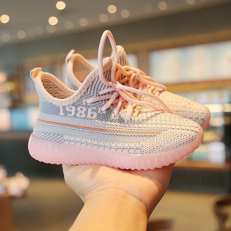 Flying Woven Mesh Sneakers for Kids