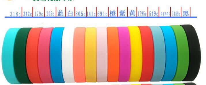 Custom Glow-in-the-Dark Silicone Wristbands